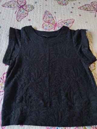 Jersey Mango manga corta texturizado Talla XS