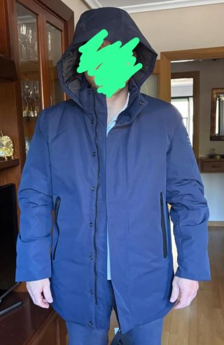 Parka ECOALF Azul