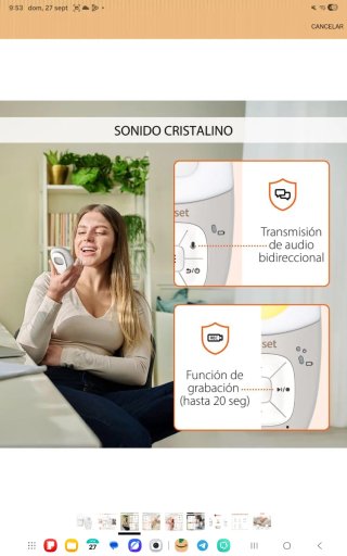 Vigilabebés Gigaset nuevo a estrenar