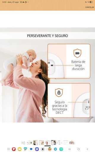 Vigilabebés Gigaset nuevo a estrenar