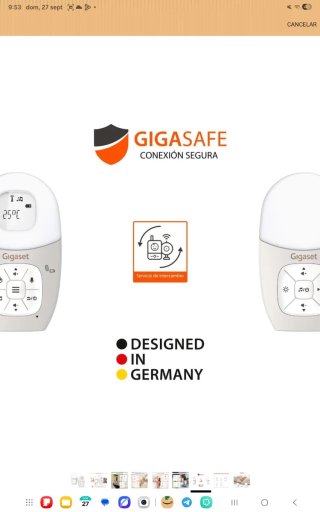 Vigilabebés Gigaset nuevo a estrenar