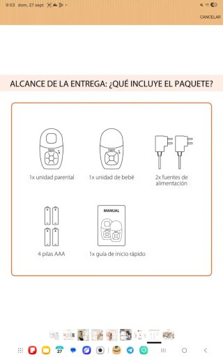 Vigilabebés Gigaset nuevo a estrenar