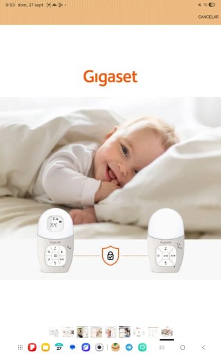 Vigilabebés Gigaset nuevo a estrenar