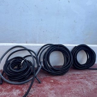 Tubo corrugado reforzado negro