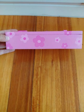 Joyero Rectangular Rosa