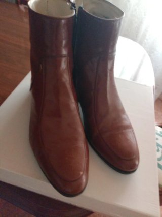 Botines de Piel para Hombre suela 28