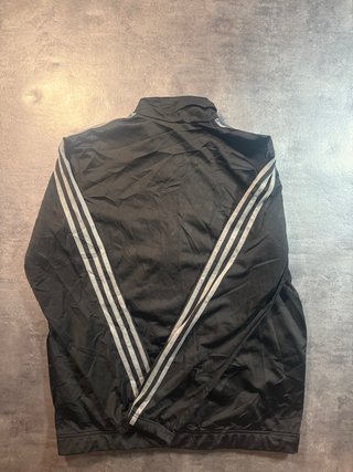 Chaqueta Adidas Negra y Gris
