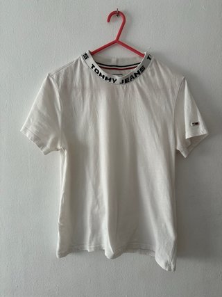 Camiseta Tommy Jeans Blanca Talla XS