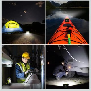 Foco LED de Trabajo Lepro Recargable