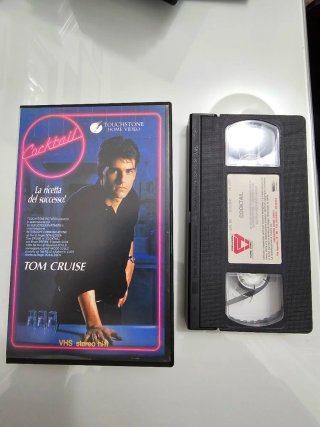 Cocktail VHS Tom Cruise Touchstone Home Video