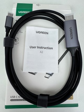Cable UGREEN USB-C a HDMI 4K sin estrenar
