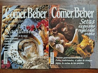 Revistas comer y beber año 1994