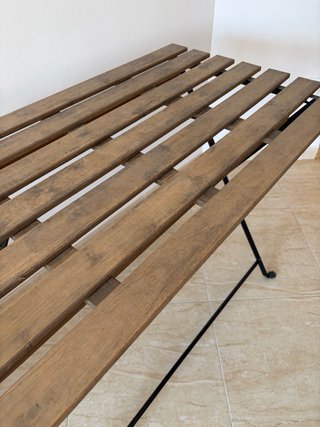 Mesa de jardín Tärnö (ikea) 100x54cm