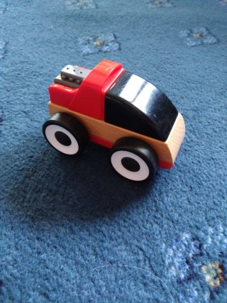 Set de 3 Coches de Madera (Ikea Lillabo)