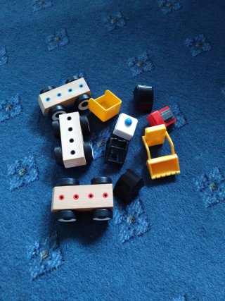 Set de 3 Coches de Madera (Ikea Lillabo)