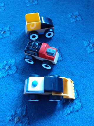 Set de 3 Coches de Madera (Ikea Lillabo)
