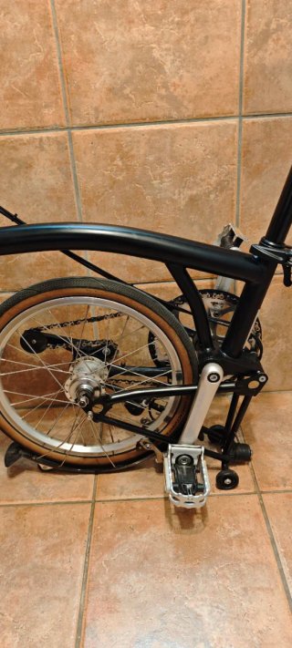Bicicleta Brompton Negra