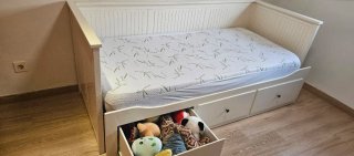 Cama Divan Hemnes Ikea
