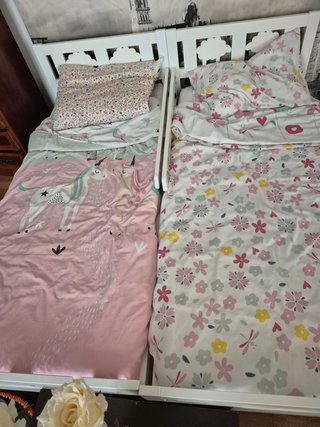 2 Camas Infantiles IKEA Blancas