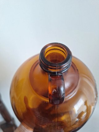 Botella vidrio vintage