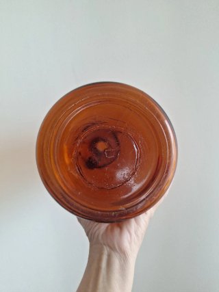 Botella vidrio vintage