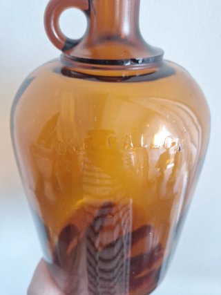Botella vidrio vintage