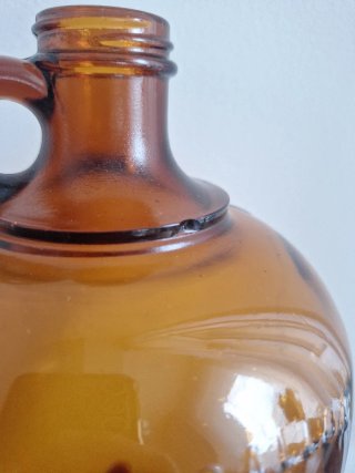 Botella vidrio vintage