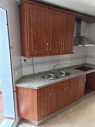 Muebles de cocina madera y mármol