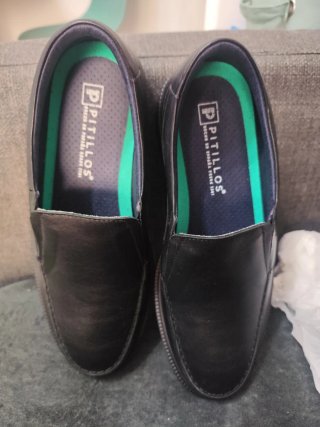 Zapatos Pitillos Piel Negro Talla 41