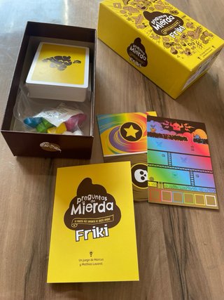 Juego de mesa Preguntas de Mierda: Friki