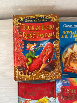 Coleccion 4 libros Geronimo Stilton