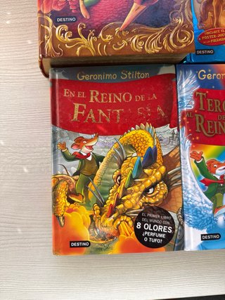 Coleccion 4 libros Geronimo Stilton