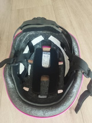 Casco Patines Skate Oxelo B100 Rosa