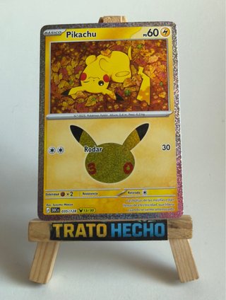 30 Aniversario Pikachu 13/30 Cartas Pokemon 🇪🇸 TCG
