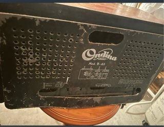 Radio Antigua Madera Ondina Modelo R