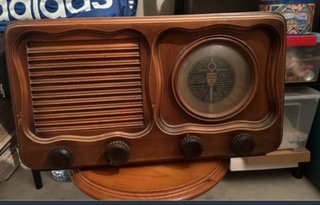 Radio Antigua Madera Ondina Modelo R