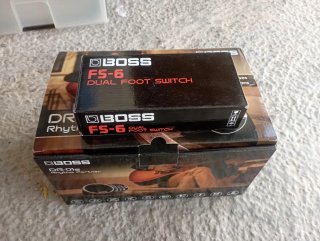 BOSS FS-6 Dual Foot Switch y DR-01s