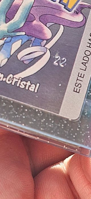 Pokemon Cristal Edición Española GBC