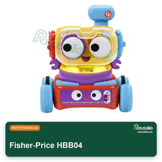 Fisher-Price HBB04 Robot aprendizaje luces sonidos