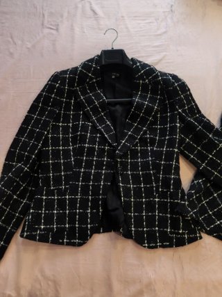 Conjunto Chaqueta y Falda Cuadros
