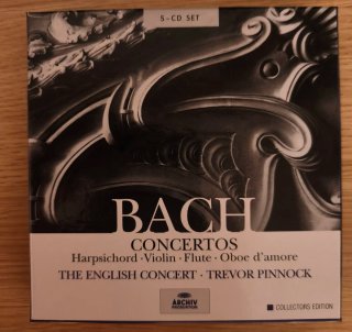 Bach: Conciertos - Trevor Pinnock (5 CDs)