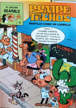Conjunto de còmics Ibanez, Barios personajes
