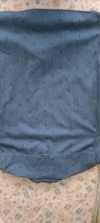 Camisa Manga Corta Green Coast Azul L