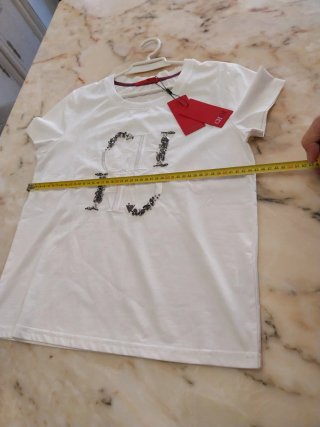 Camiseta Blanca Carolina Herrera