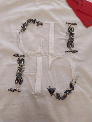 Camiseta Blanca Carolina Herrera