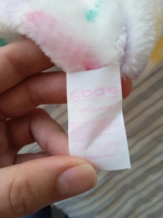 Bata de casa para niña con estampado,