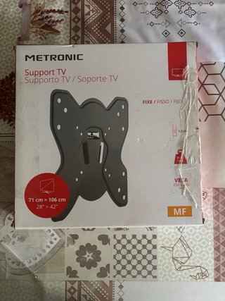 Soporte Pared TV METRONIC 28-42 Nuevo