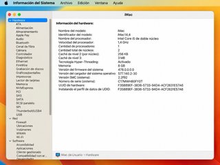 Apple iMac 21,5 2014 1TB HDD 8GB RAM