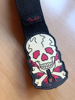 Correa Guitarra Fender Calavera