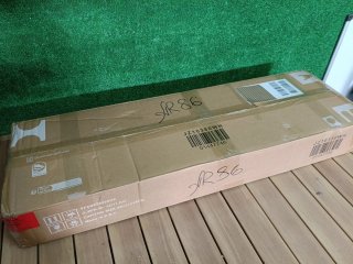 Costway mueble de escritorio de ordenador 94x24x85
